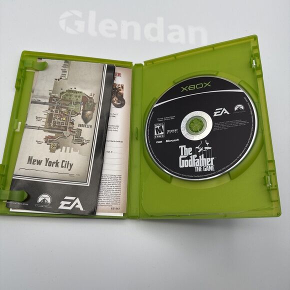 The Godfather: The Game (Original Xbox) CIB COMPLETE & TESTED with MAP - Picture 4 of 8